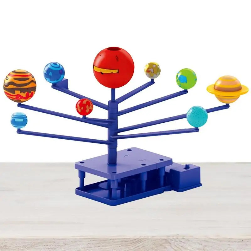 

Children STEM Toys Solar System Model Kit Astronomy Planet Science Project DIYs Educational Board Game