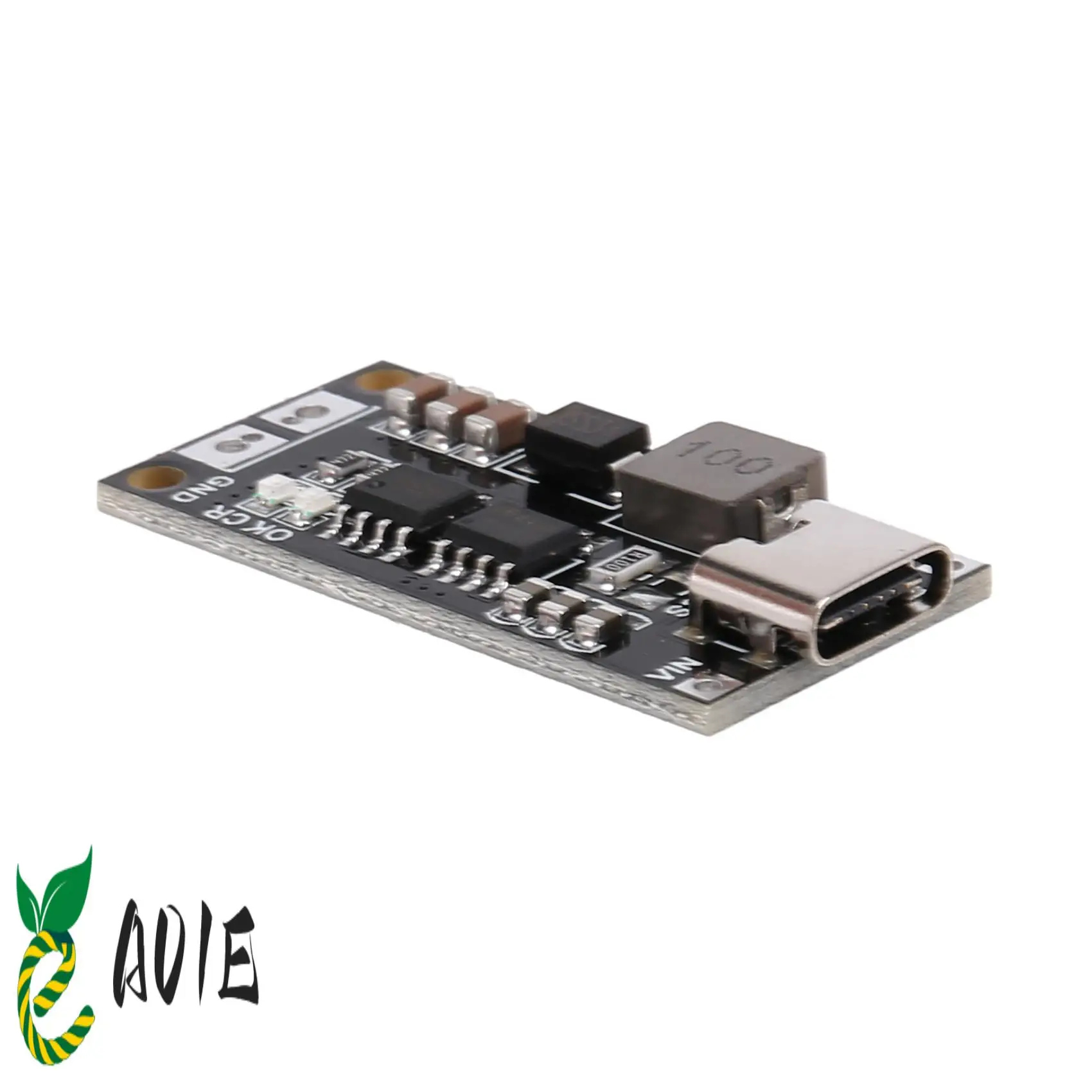 Módulo de cargador de polímero de litio tipo C a elevador para 18650