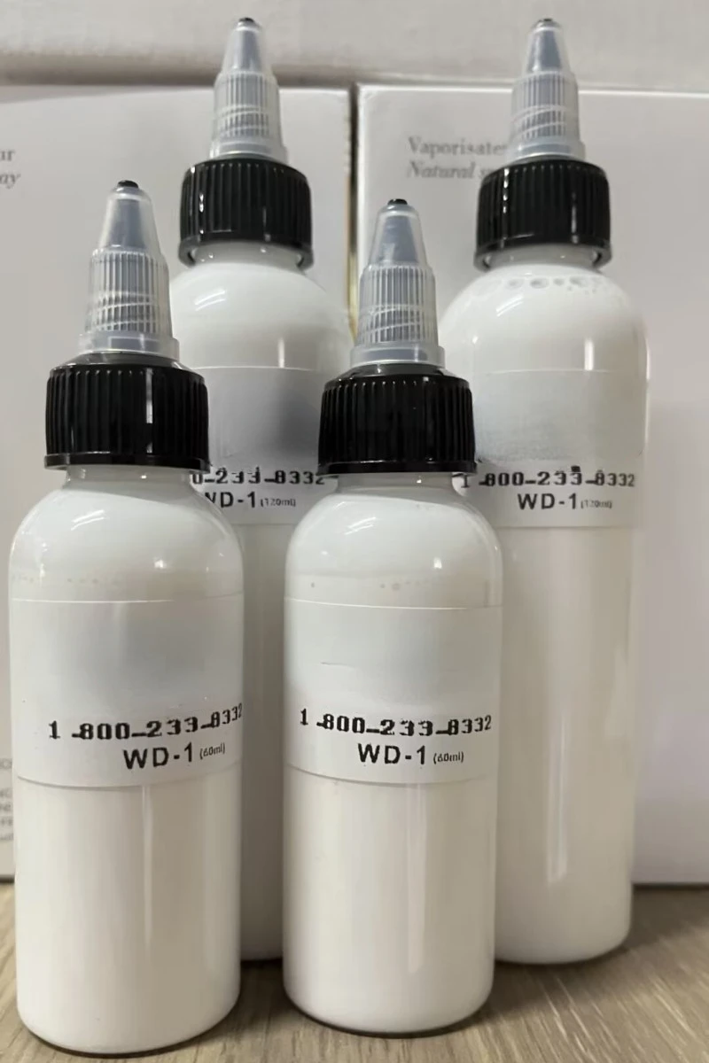 30ML 60ML 120ML  Natural Plant Professinal Tattoo Ink White Color Semi Permanent Makeup Pigment Paints Bottles Body Art Tool