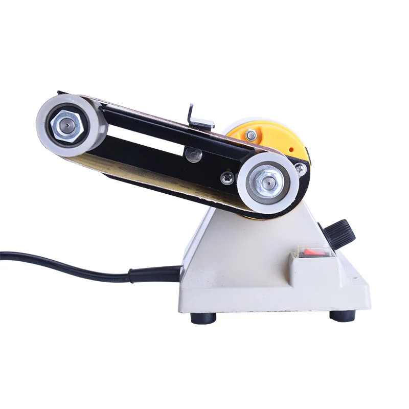 Moedor de polimento de cinto multifuncional, máquina de polimento e gravação em madeira