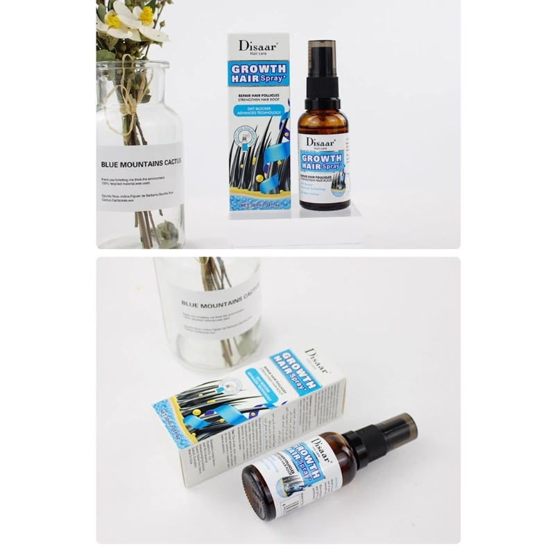 Traitement sérum d'huile croissance cheveux pour perte cheveux l'amincissement repousse des cheveux