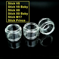 Hong Bubble Glass For Smok Stick Prince X8 V8 Baby M17 Stick V9 Max Glass Tank Atomizer