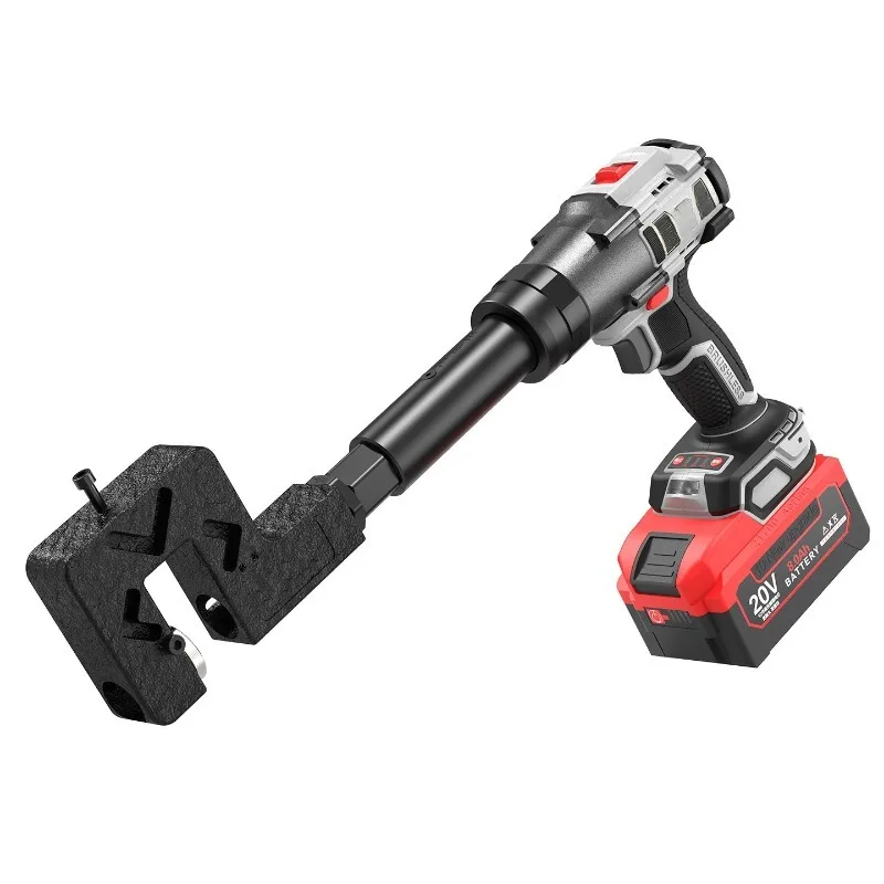Portable Punch Tool Handheld Hole Puncher For C Channel Angle Iron Steel Pipe Interchangeable Blade
