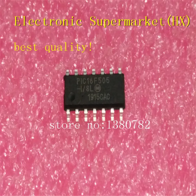 

Free Shipping 10pcs-50pcs/lots PIC16F505-I/SL PIC16F505 16F505-I/SL SOP-14 New original IC In stock!