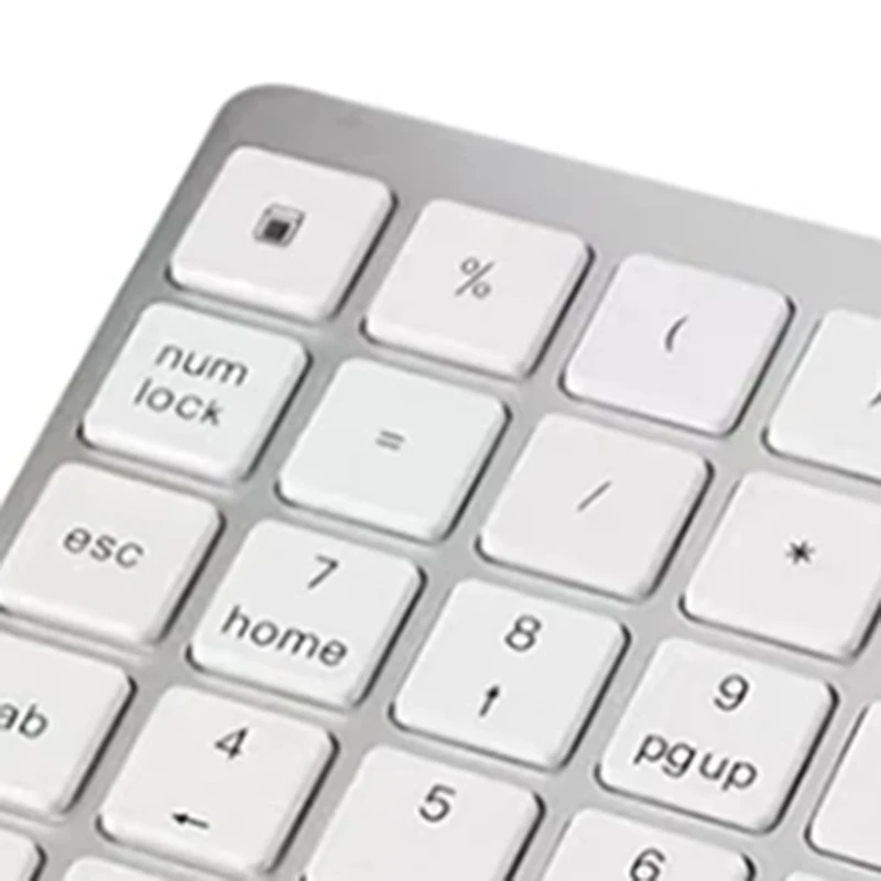 

Цифровая клавиатура Bluetooth, 28 клавиш, портативная беспроводная клавиатура для планшетных ПК, ноутбука, перезаряжаемая цифровая клавиатура-ELEC