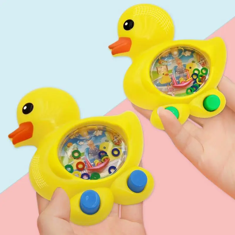 Watermachine Vintage Speelgoed Speciale Draaiende Waterring Toss Kind Handheld Game Machine Ouder Kind Interactief Retro Spel Speelgoed