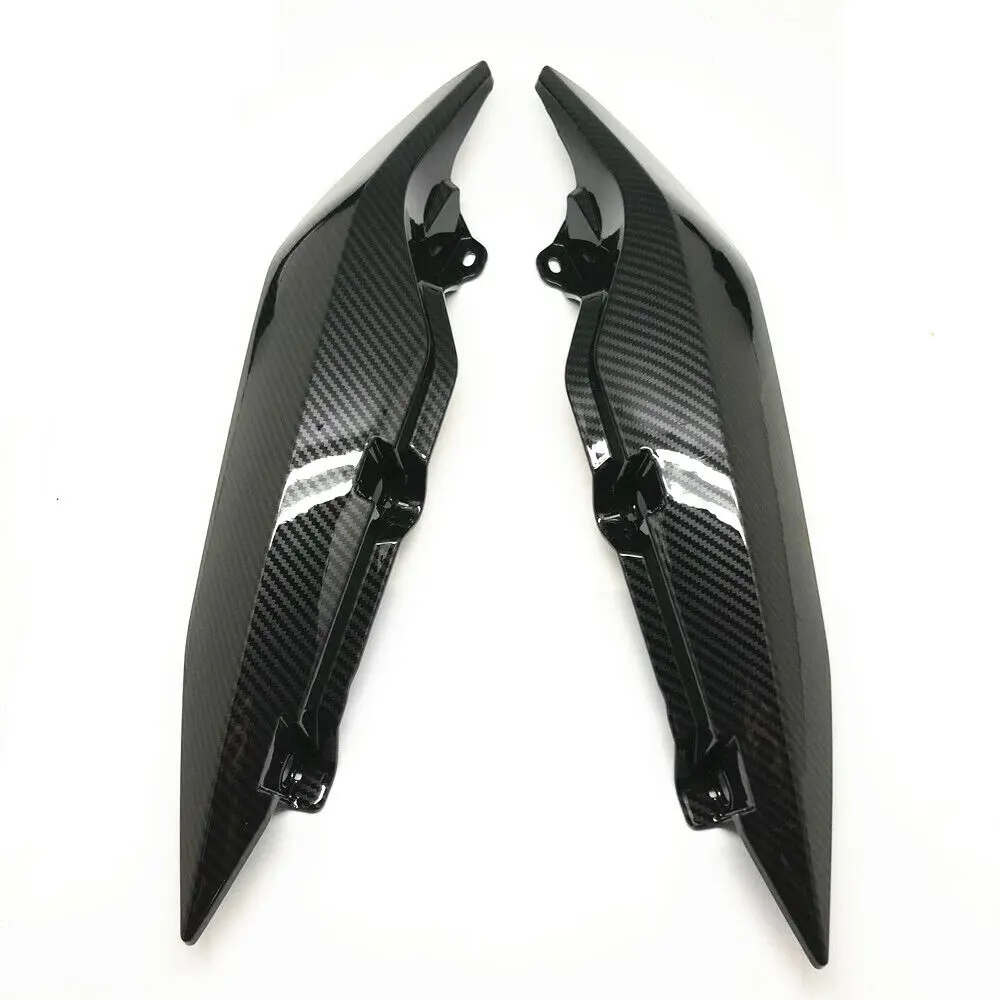 Glossy Carbon Fiber XJ 6 Motorcycle Rear Tail side Fairing Side Cover Plate For Yamaha XJ6 2009 2010 2011 2012