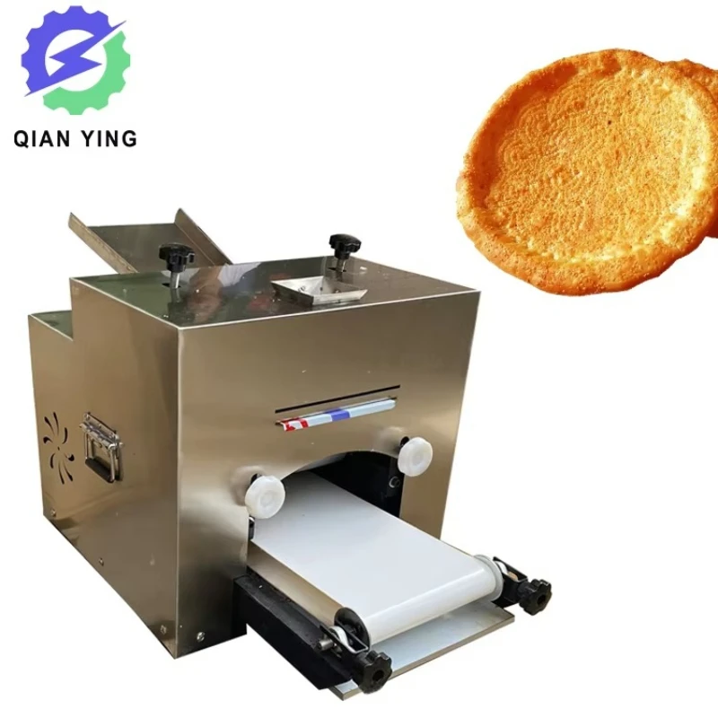 

Semi Automatic Big Chapati Pressing Machine Commercial Tortilla Dough Sheeter Maker Pizza Dough Press Machine