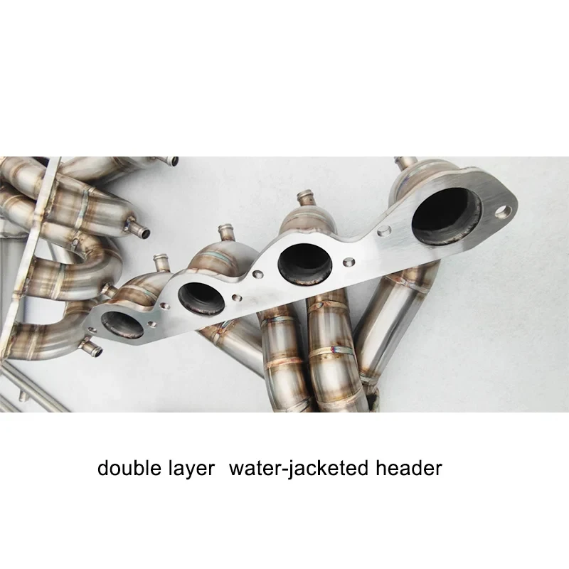 Custom Peormance Exhaust System Yacht Double-Layer Water-Jacketed Stainless Steel Modified Exhaust Pipes