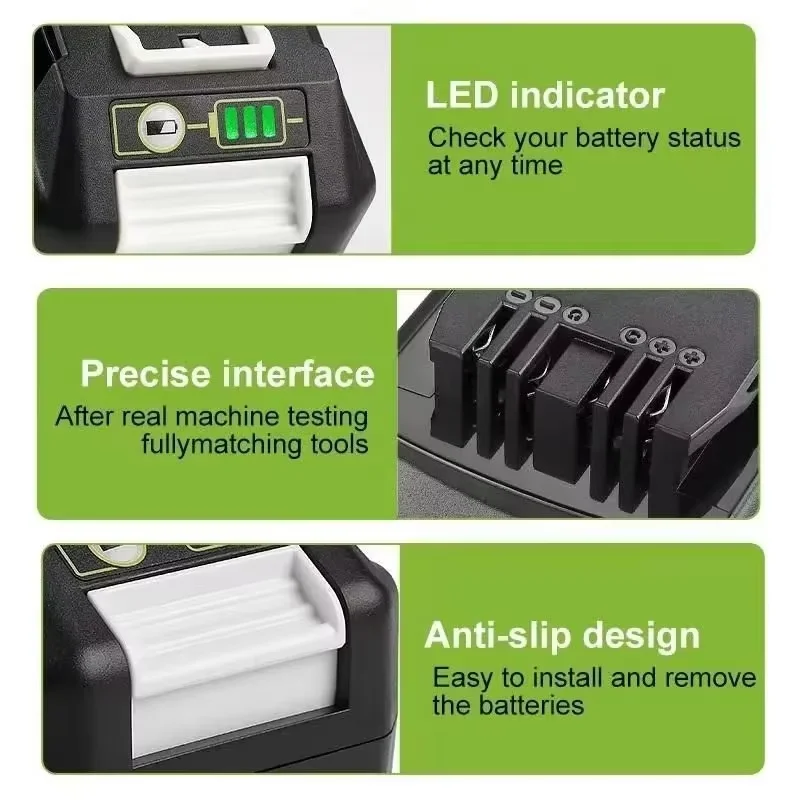 Applicable Greenworks Battery ART G24B2, 2938407 24V 6000/8000mAH