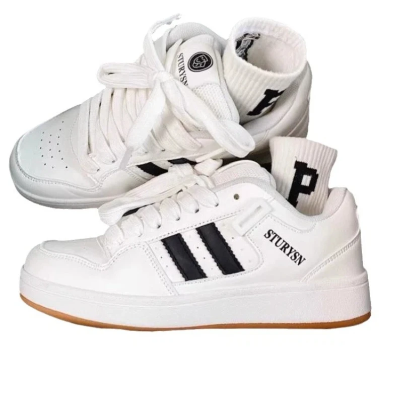 Neue Frühling Herbst Weiß Sport Schuhe Frauen Dicken Boden Ultra-licht Turnschuhe Casual Schuh Frau Komfort Breat Hable Laufschuhe