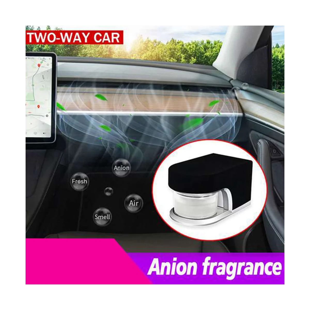 Car Intelligent Control Aromatherapy System Anions for Model Y Model