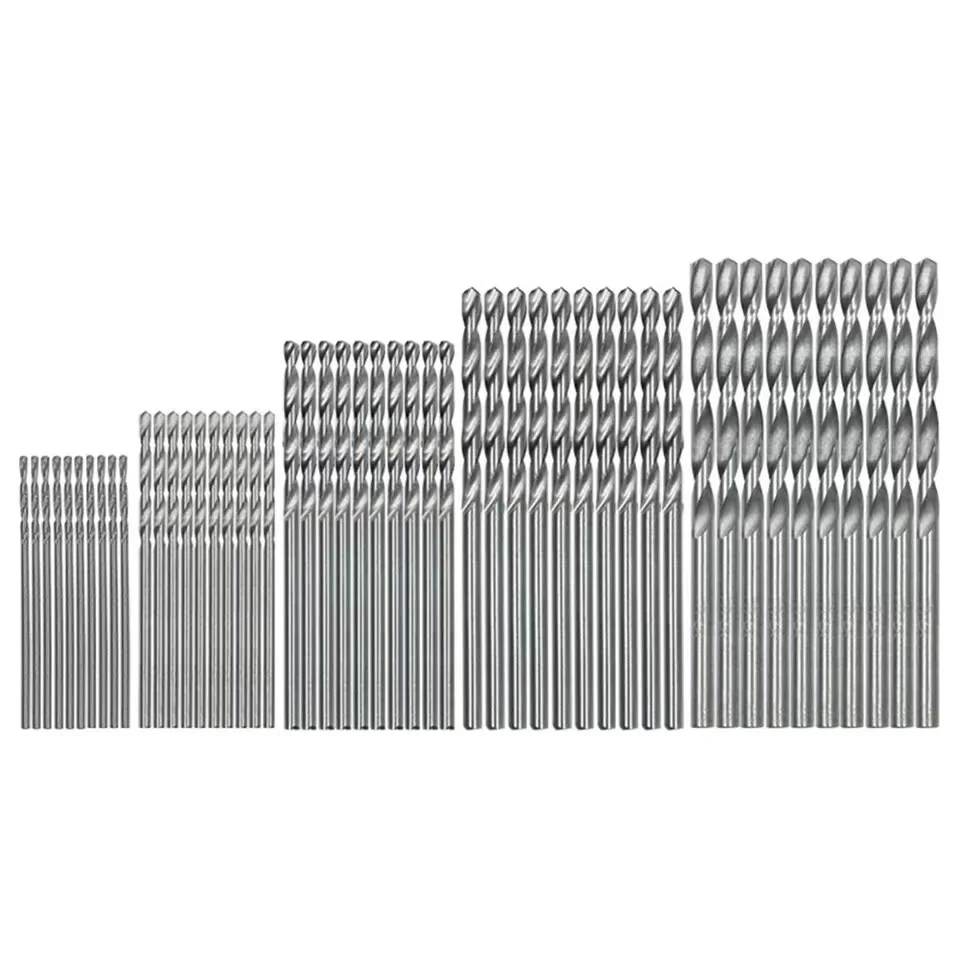 

1-3mm High Speed Steel Twist Drill Stainless Steel Tool Set The Whole Ground Metal Reamer Tools for Cutting Drilling