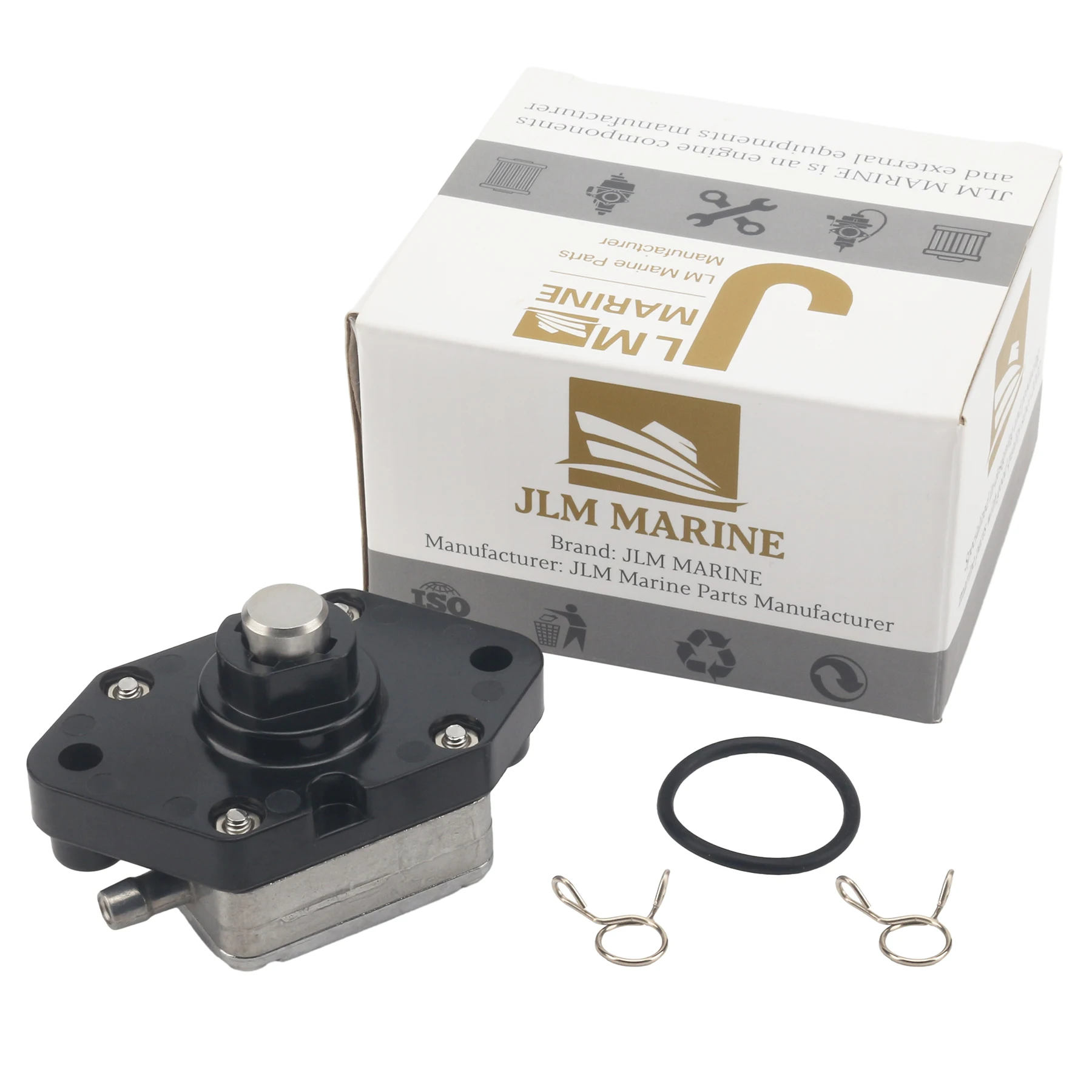 

JLM Marine для Evinrude Johnson 4 5 6 HP DF4 DF5 DF6 4-тактный подвесной масляный насос Комплект топливного насоса 5033371 5037518 18-35304