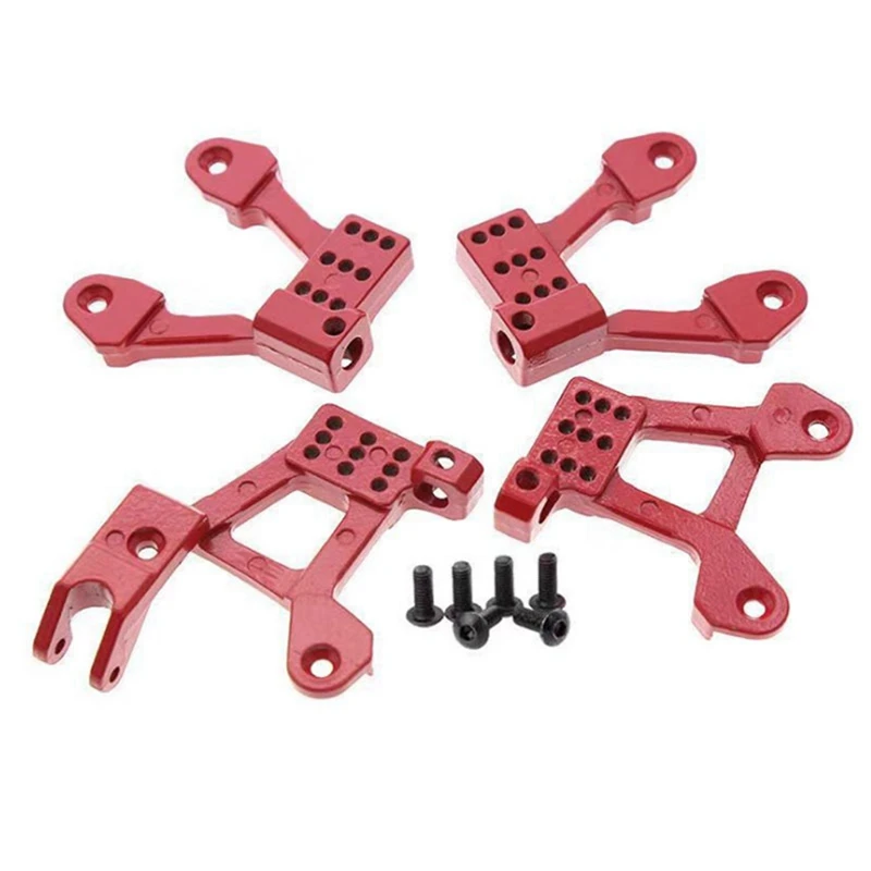 For SCX10 90046 1/10 Simulation Climbing Car Metal Upgrade Fittings Shock-Proof Connecting Seat