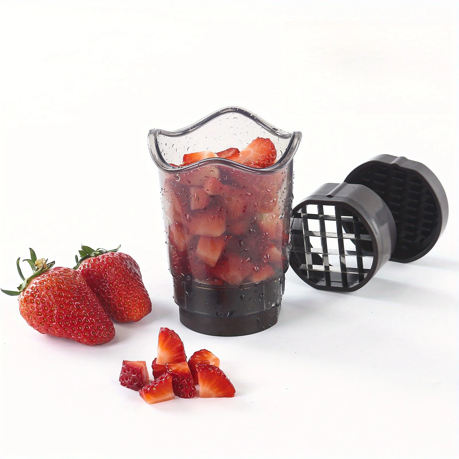 Vegetable and Fruits Slicing Cup, Strawberry Slicer, Banana Slicing, Multifunctional Kitchen Gadget