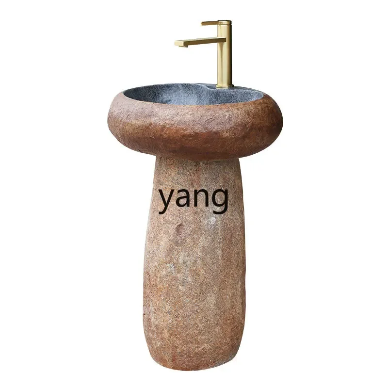 

LH stone column type washbasin outdoor courtyard retro washbasin