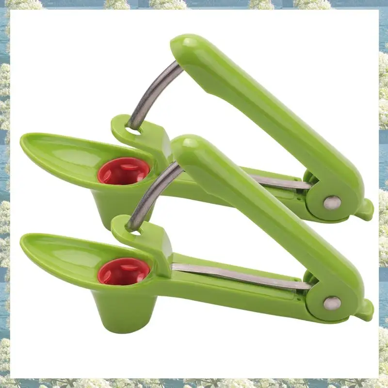X17A 2025 NEW-2 Pcs Cherry Pitter Or Stoner, Olive Pitter Remover, Cherry Core Or Seed Remover Fruits Gadgets Tools(Green)
