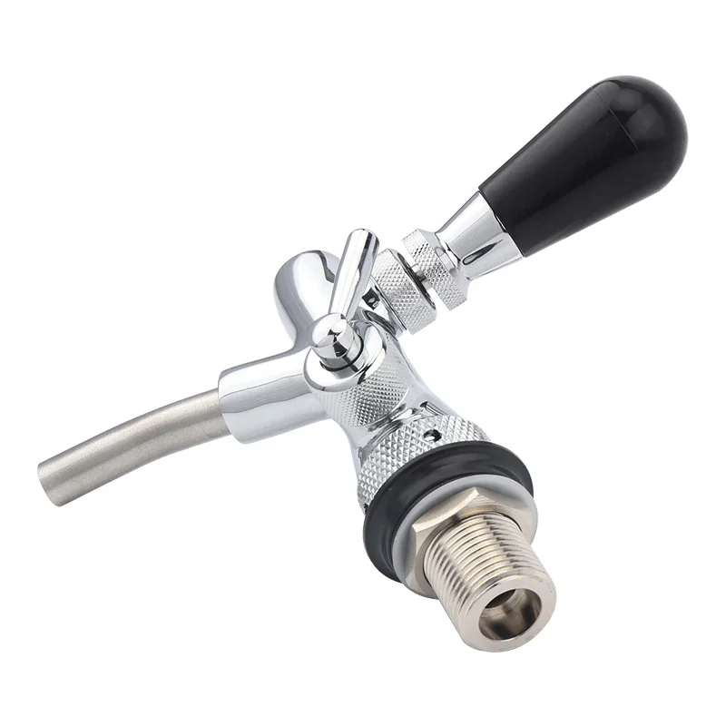 

Beer tap faucet Adjustable Faucet with chrome plating Flow Control beer faucet Homebrew making tap