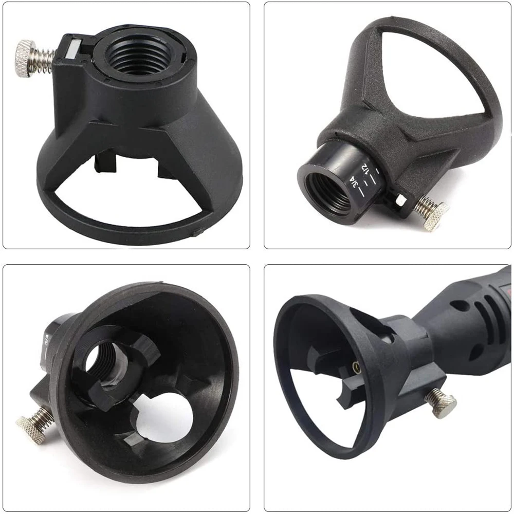 عدة قطع دليل متعددة الأغراض للأدوات الدوارة ، بت التوجيه ، عرقوب ، توجيه HSS ، 4 قطعة مثقاب تويست ، 11 قطعة