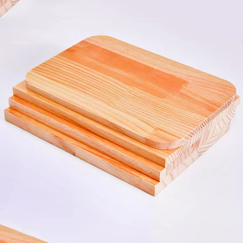 Natural Pine Wood Frame Board, Plank Shape Panels, Slices DIY Model Material, Modelling Crafts Making Supplies, 12mm, 15mm, 20mm
