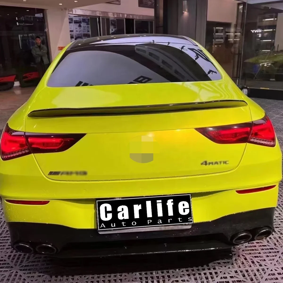 

Лидер продаж на заводе CLA45, детали заднего диффузора для W118 CLA 2019-2023, обновление заднего диффузора CLA45 и труба
