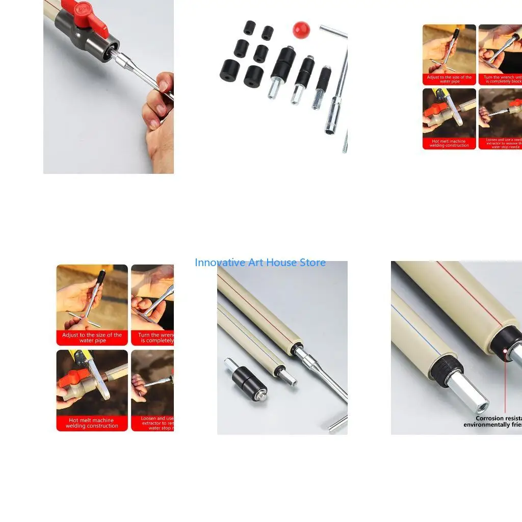 

E1PC Pipe Water Stoppers Hot Melt Water Stop Needle for 20/25/32 Water Pipe