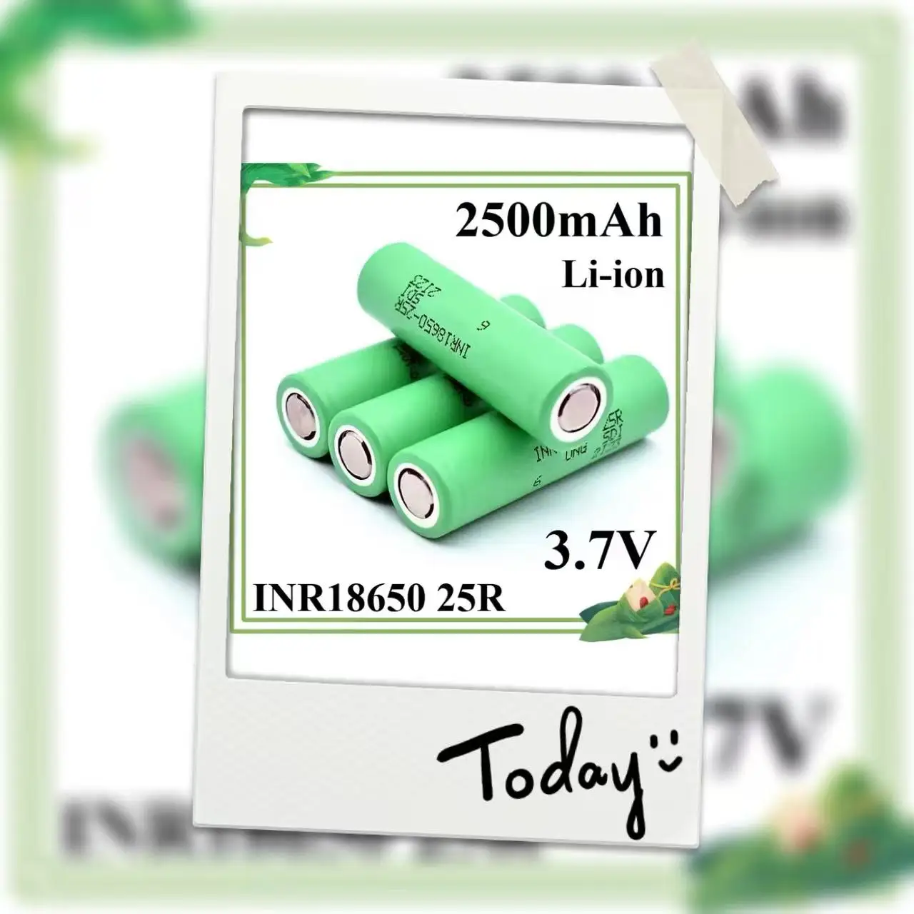

18650 INR18650 25R 2500Mah 3,7 V 18650 Batterij Lithium-Oplaadbare Batterijen Hoge Stroom Ontlading 20A Power Cell