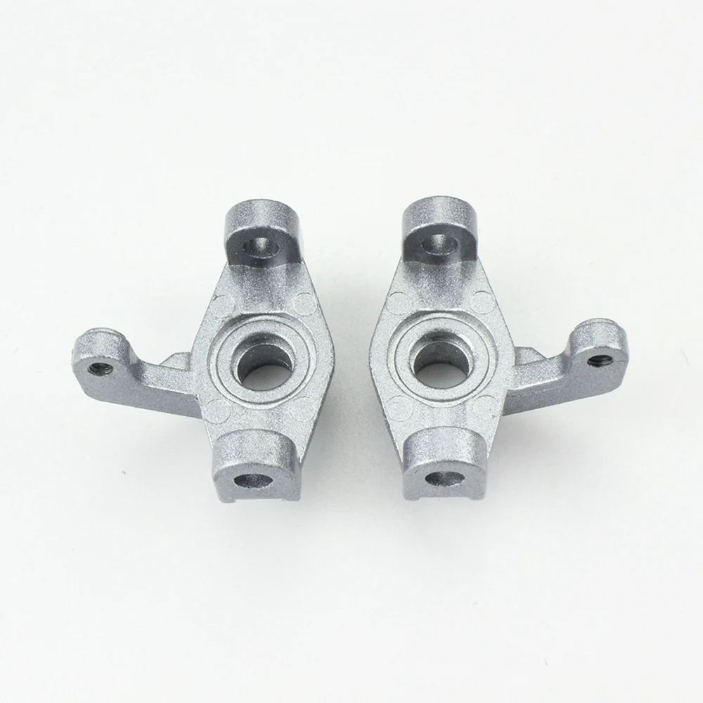 

2Pcs Metal Front Wheel Seat Steering Cup For Wltoys 144001 144002 1/14 RC Car Spare Parts Accessories