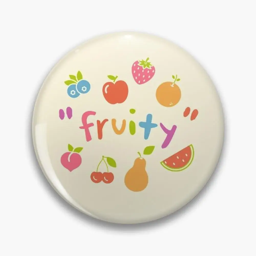 Subtle Gay Fruity Pin Buttons Brooches  Jewelry Accessory Customize Brooch Fashion Lapel Badges