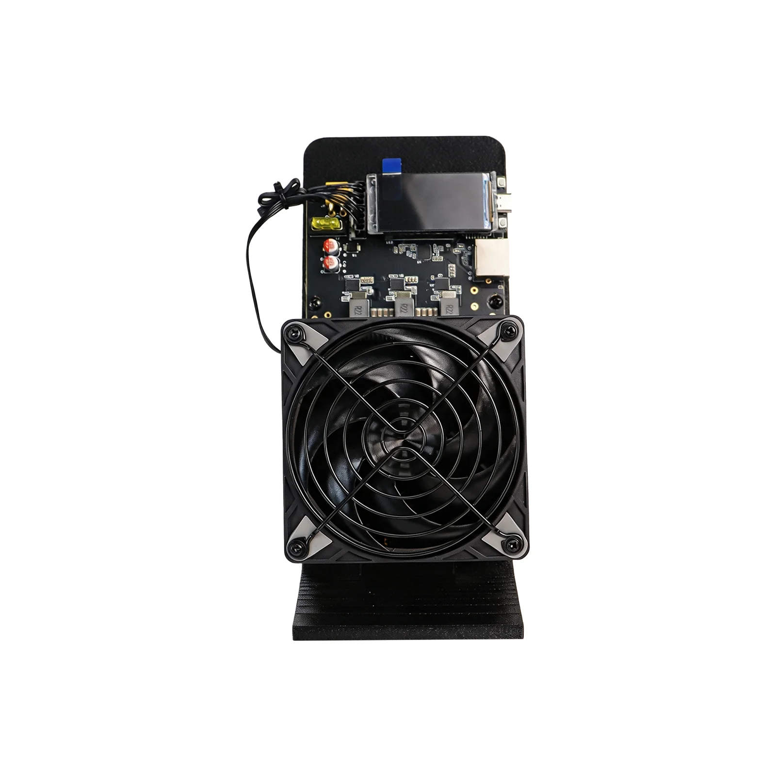NerdQaxePlus 6TH/s BTC Bitcoin Miner 100W BM1370 SHA256 ASIC Solo Miner with RJ45 Ethernet Upgraded Open Source Home Mining