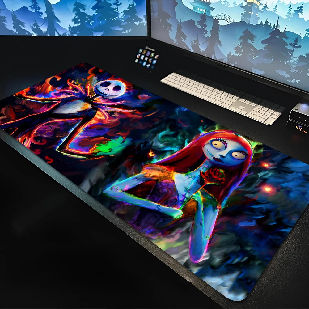 

T-The Nightmare Before C-Christmas Non-slip Mouse Pad Suitable For Office Computers Laptops E-sports Game Desk Mats XXL Keyboard