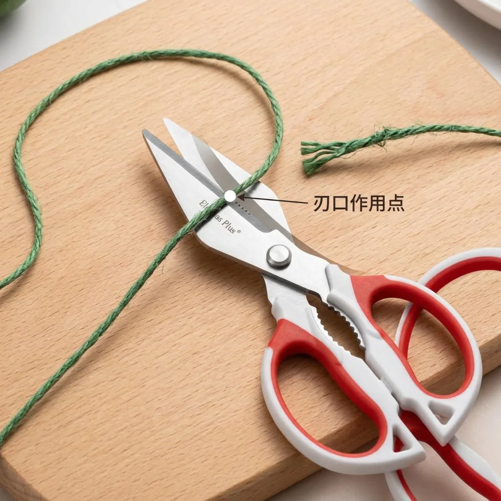 Stainless Steel Kitchen Scissors Powerful Chicken Bone Scissors Multi-functional Vegetable hHerb