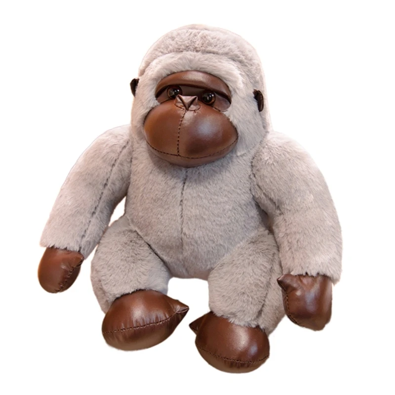 367A Plush Monkey Toy, Monkey Plush Pillow Soft and Cuddly Throw Pillow for Home and Office Decoration for Boys Girls