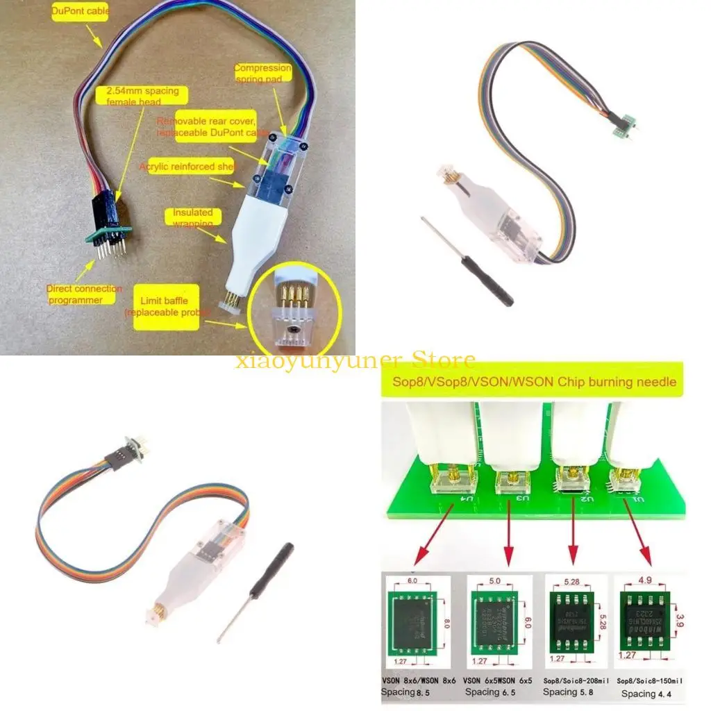 

P9JB Sop8 Wson Датчики сжигания чипов с высокоточным кабелем для горелок для чипов