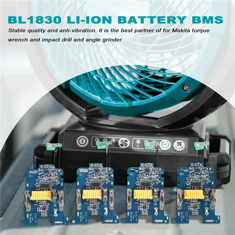 

A29F-4 шт. BL1830 литий-аккумулятор BMS PCB плата защиты от зарядки для электроинструмента 18 В BL1815 BL1860 LXT400 Bl1850
