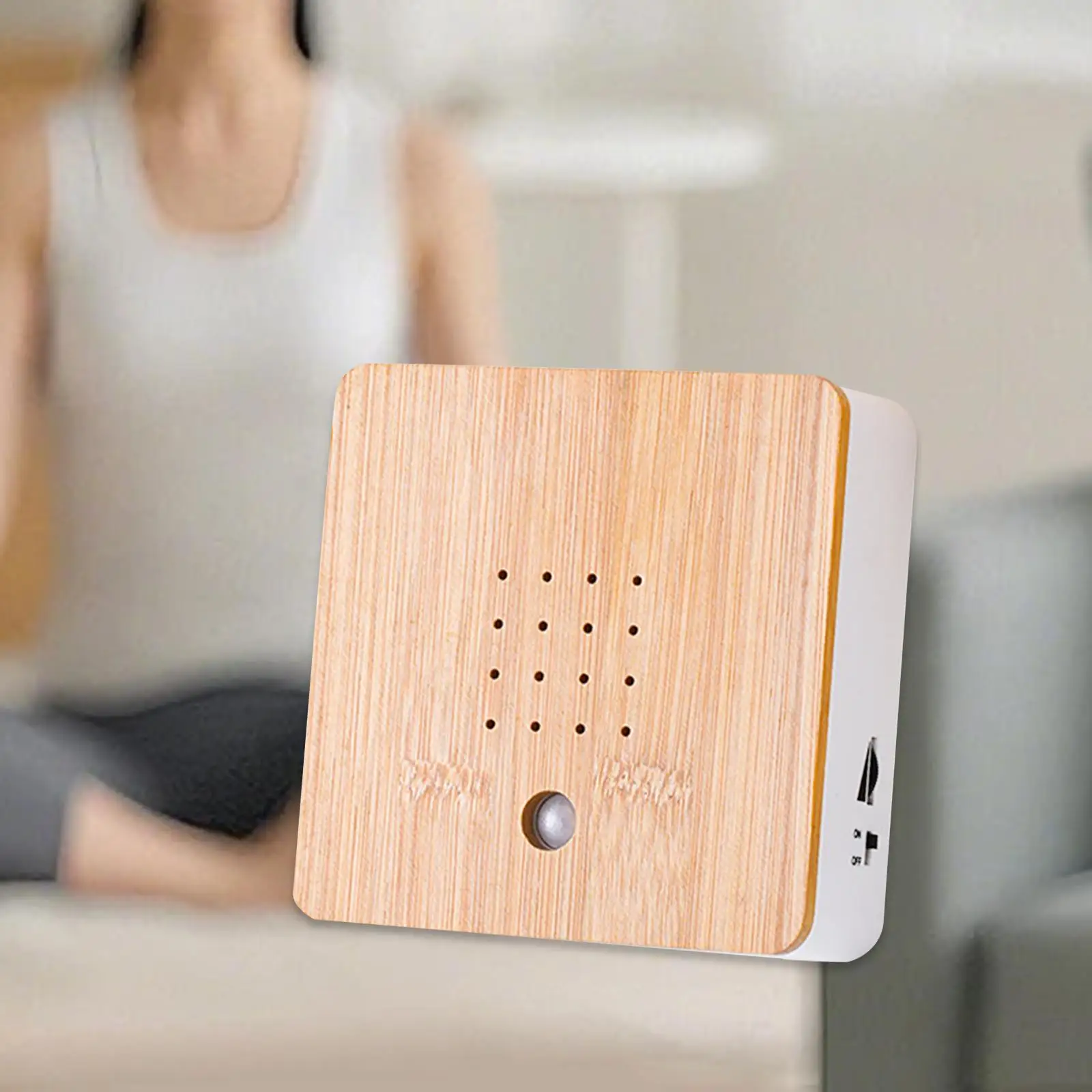 Bird Chirping Sound Box Singing Speaker Portable Decorative Realistic Audio Indoor Ambient Noise for Living Room Garden Patio