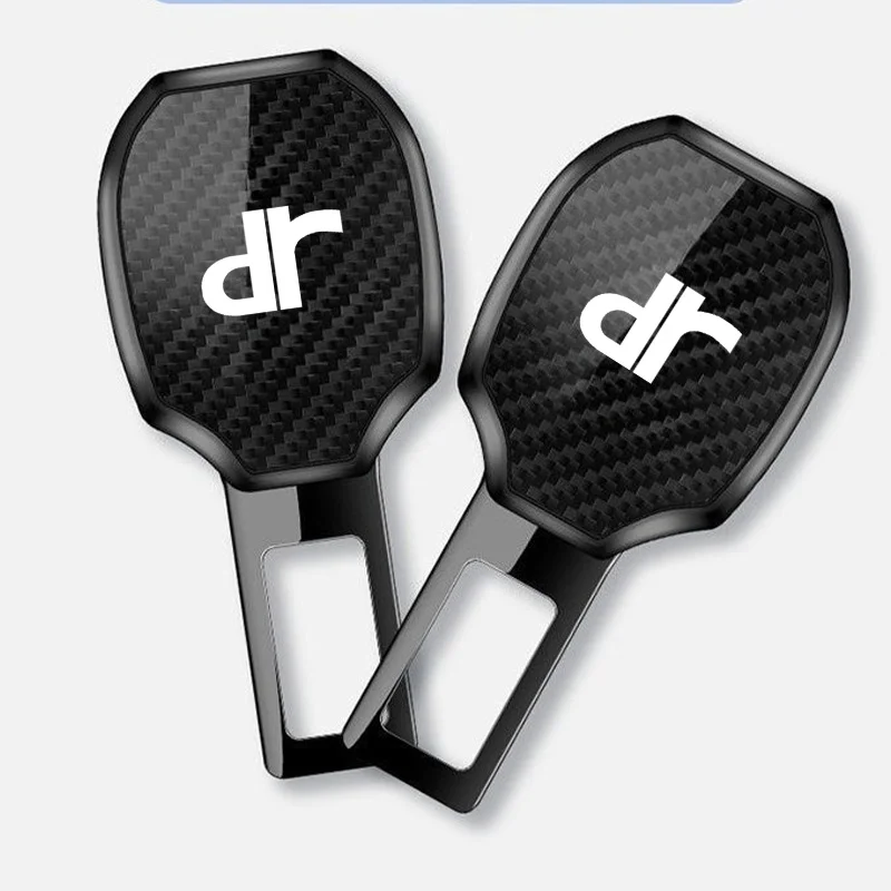 مقعد السيارة حزام كليب الكربون موسع قفل مشبك التوصيل اكسسوارات السيارات الداخلية ل DR Motors 1.0 EV 3.0 4.0 5.0 DR3 DR1 DR2 DR4 #5