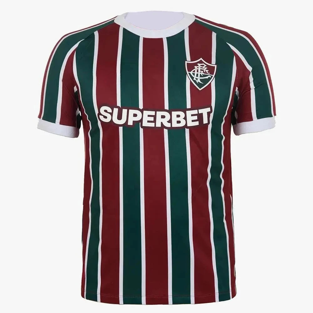 

25/26 Fluminense RJ Home and Away Jersey Men's Quick Drying Breathable Sports Neutral Casual T-shirt Football Casual Loose Top