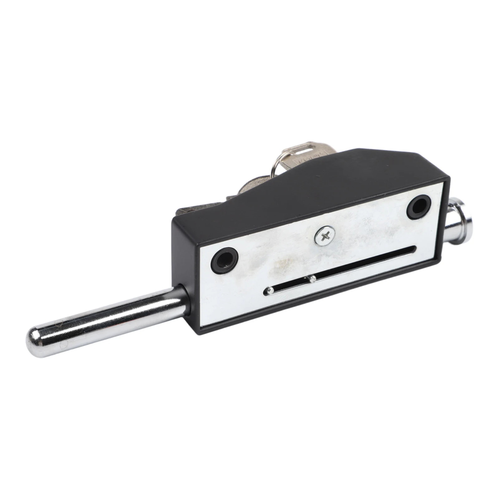 

Черный напольный замок-защелка, автоматический дверной замок-защелка, устойчивый к взлому, с усиленным цельным стержнем, конструкция, устойчивая к взлому.