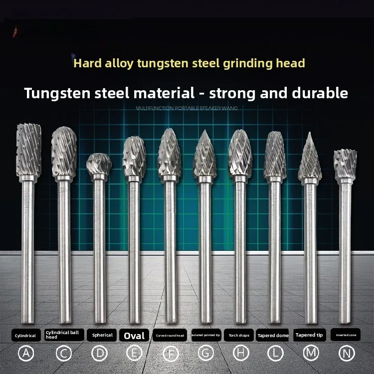 

3 Handle Rotary File / Electric Grinding / Wind Grinding / Tungsten Steel Grinding Head / Carbide Rotary File 3x1 1.5 2 2.5