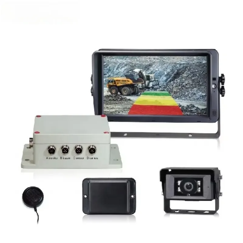 1080P 24GHz Rear Sensor Parking Sensor System With  Video Fusion, Map Layer Overlapping Alarm