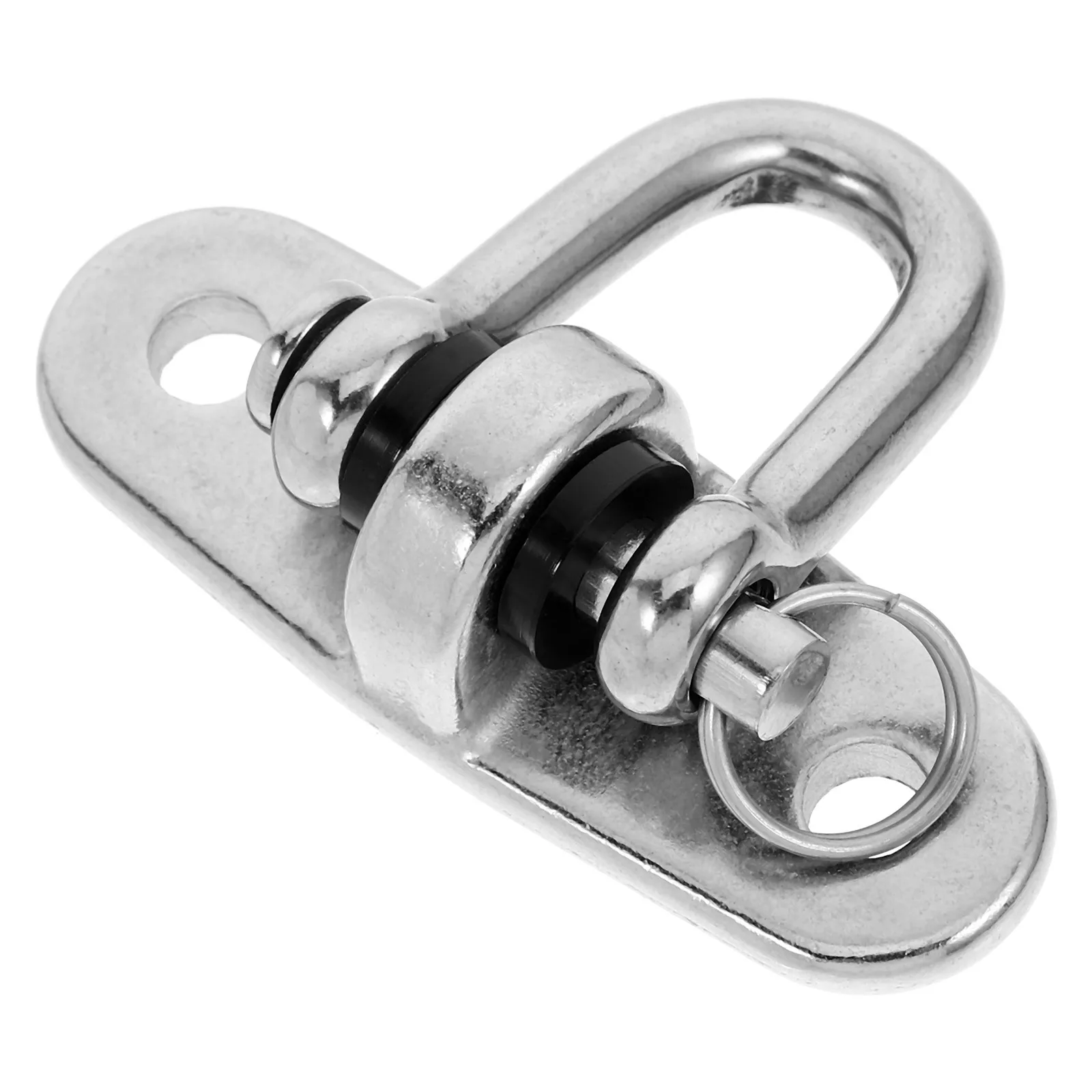 شماعة متأرجحة مثبتة على السقف، خطاف من الفولاذ المقاوم للصدأ شديد التحمل للأراجيح والكراسي والسلال والأثاث سهل التركيب ومتين #2