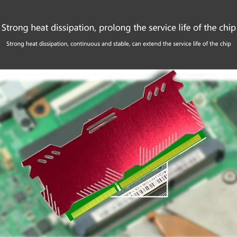 Chip Memori Laptop Mini Pendingin Radiator Pendingin Tipis 0.5Mm