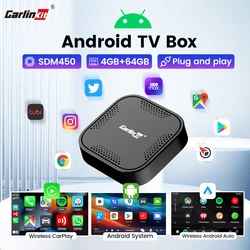 2024 carlinkit ai box android sem fio carplay atualização on-line wifi 64g lte conexão automática para sistemas inteligentes de carro netflix iptv