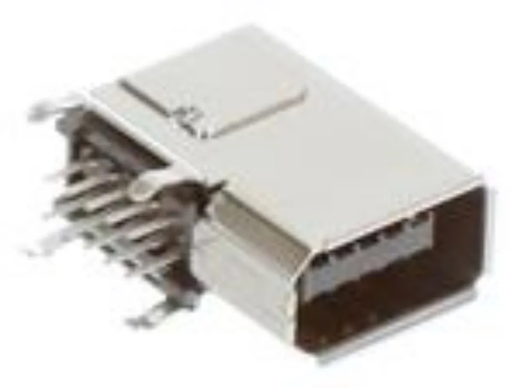 (1pcs) 0554451029 MOLEX 2.00mm Pitch I/O PCB Receptacle Upright-Style Phosphor Bronze Shell 10 Circuits 554451029