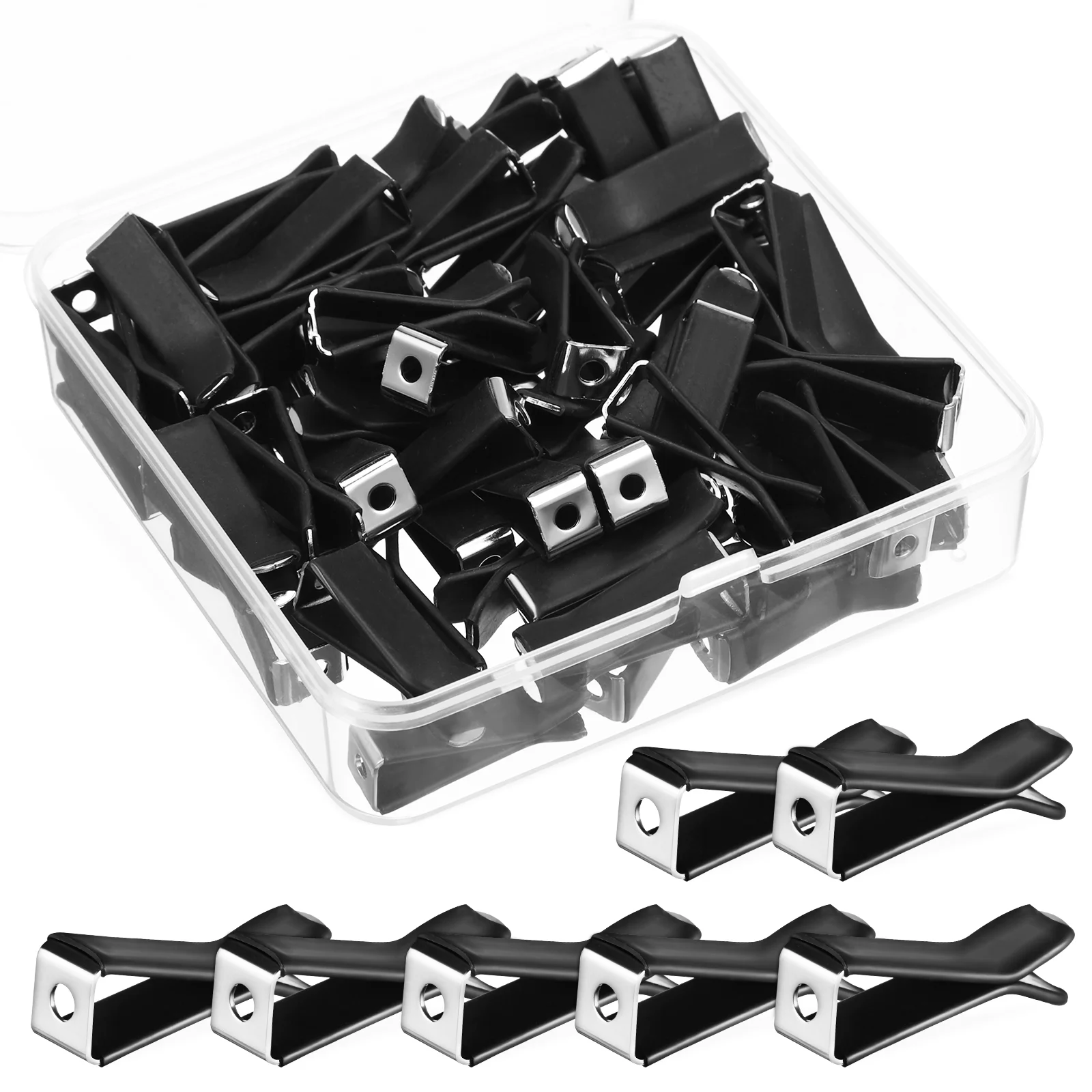 

60 Pcs Car Aromatherapy Stick Air Freshener Clip Auto Vent Clips Metal Iron