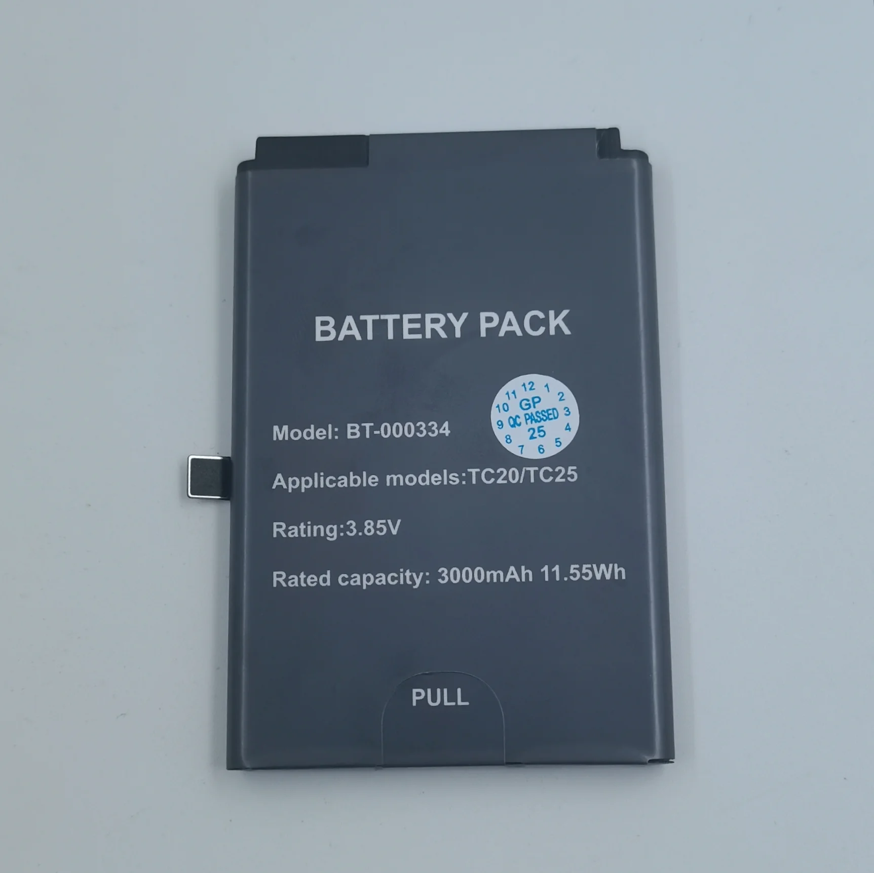 

Промышленный аккумулятор для мобильных данных BT-000334 BT-000334-01 для ZEBRA TC20 TC25 3000 мАч