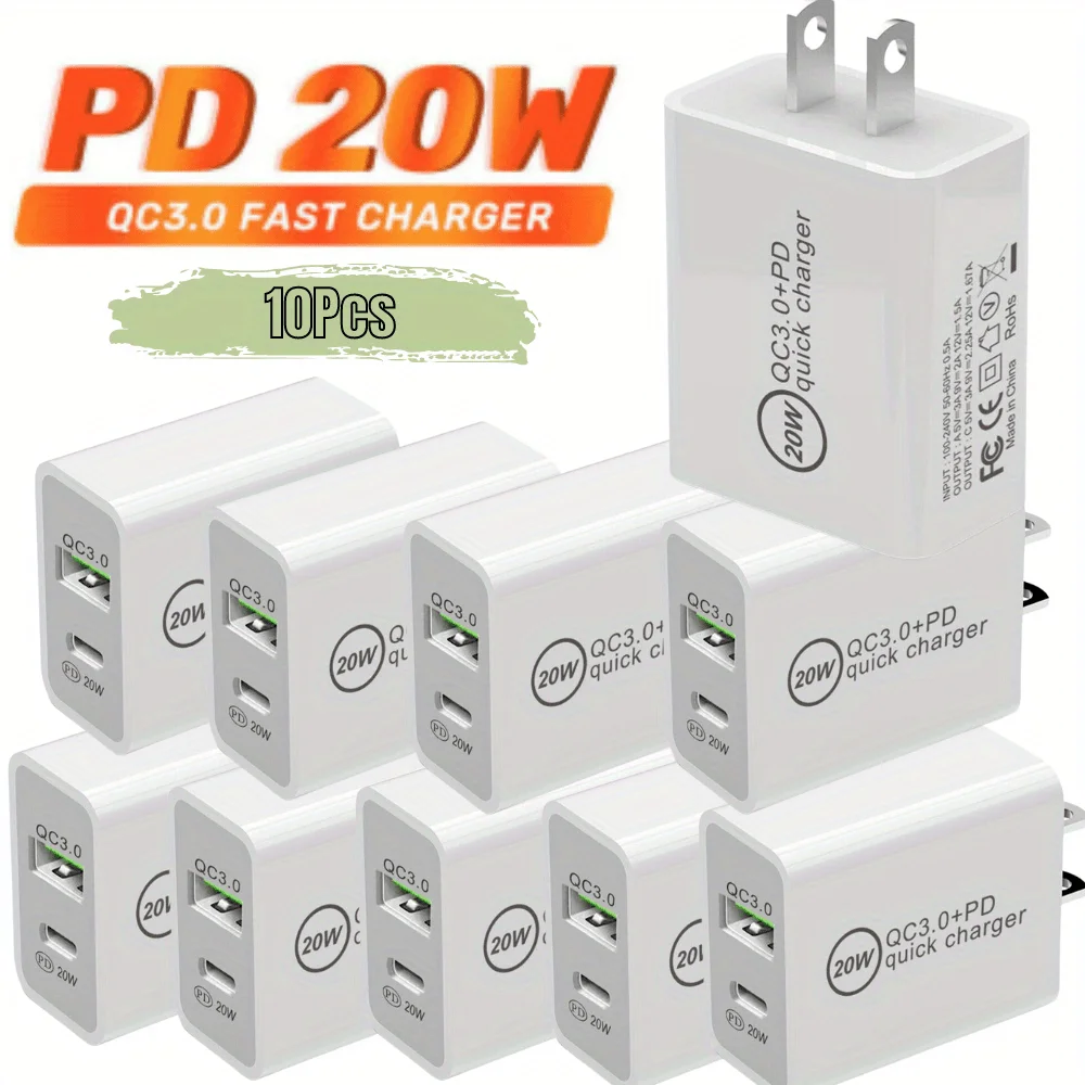 

12x MFI Certified Premium Charging Cable Set - Fast Charging Up to 6A, Compatible with iPhone 14/ 13/ 12/ 11 Pro, iPad, and iPod