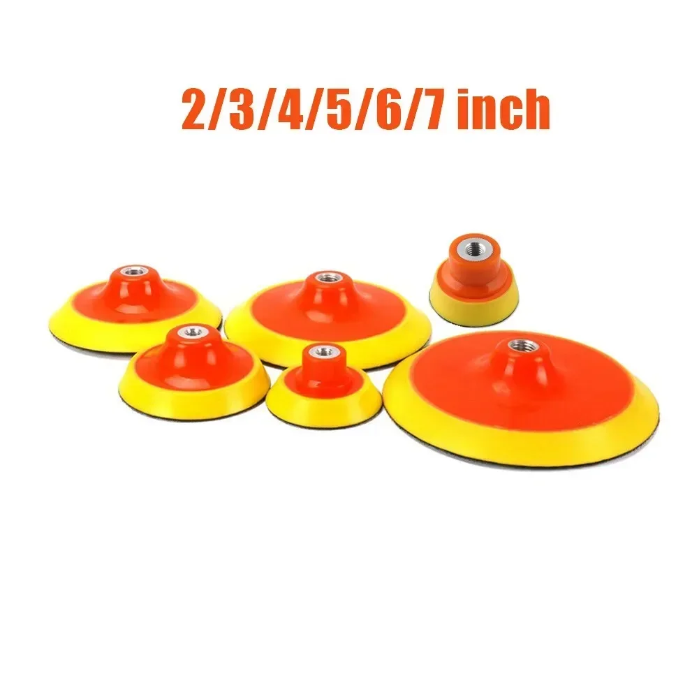 2/3/4/5/6/7 Zoll Polier mischung Schleif scheibe Polier pad Backer Schleif platte für Elektro schleifer Rotations werkzeug